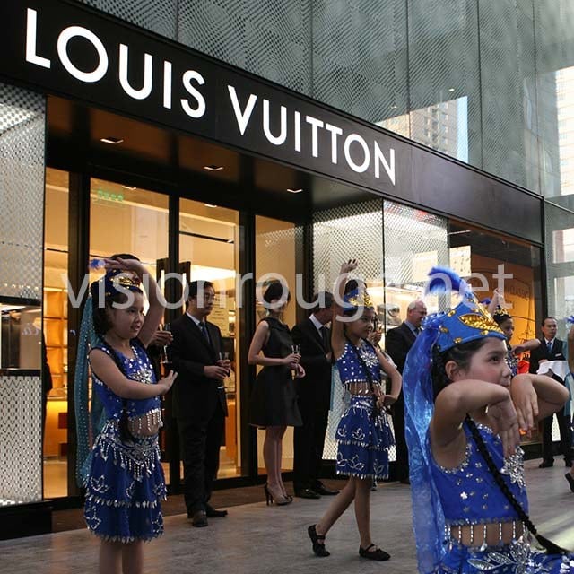 The Exterior Of The Louis Vuitton Store In Hong Kong China Stock Photo   Alamy